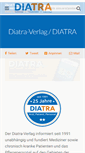 Mobile Screenshot of diatra-verlag.de